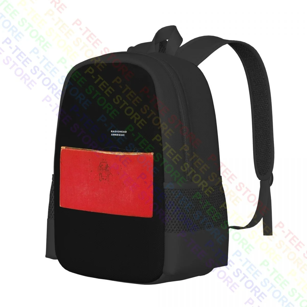 Radiohead Amnesiac Vinyl Cd CoverBackpack Large Capacity Cute Eco Friendly