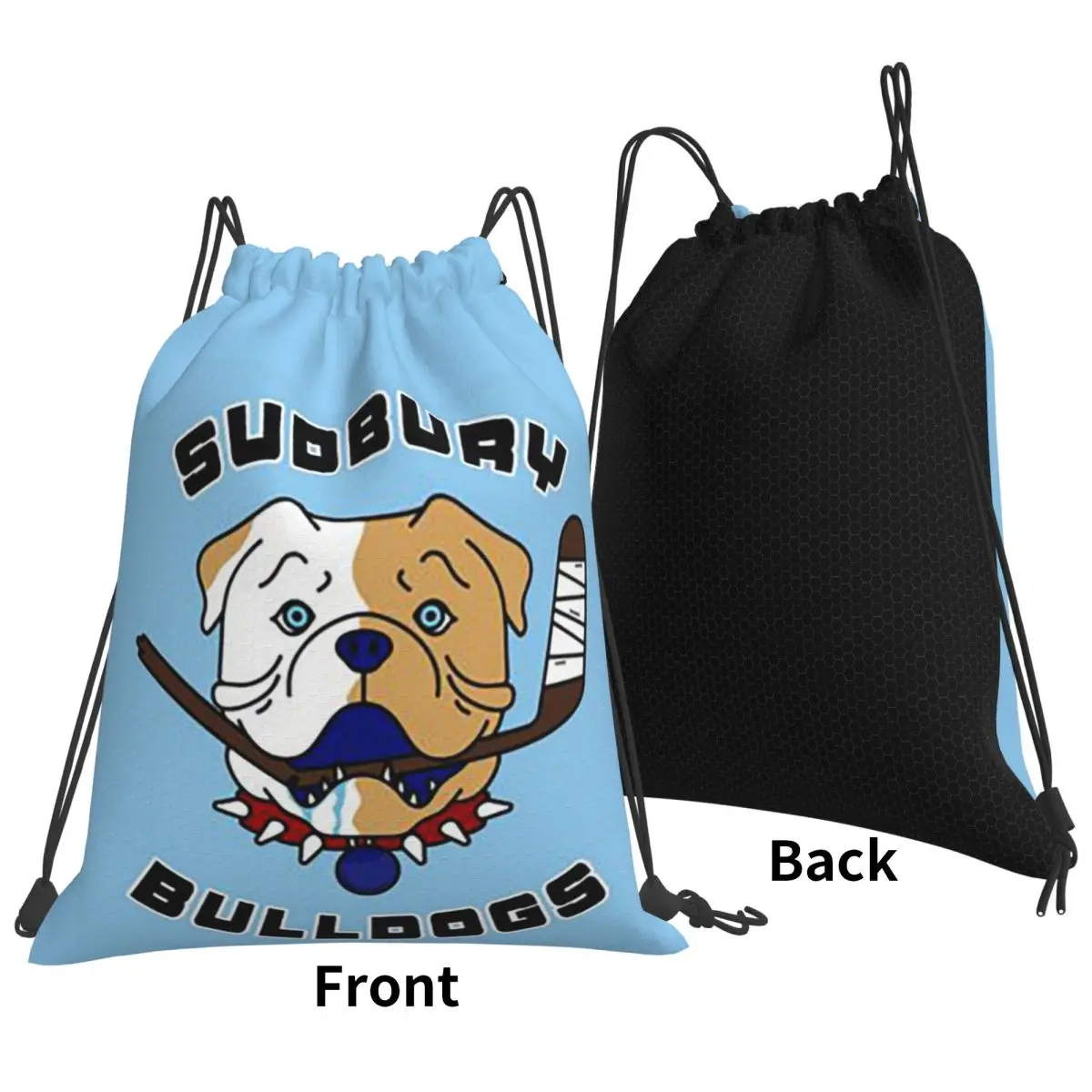Sudbury Bulldogs - Shoresy Logo Backpacks Portable Drawstring Bags Shoes Bag Book Bags for Travel School