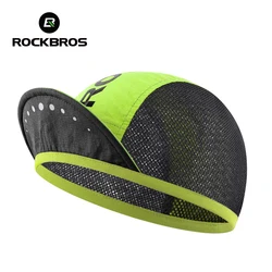 ROCKBROS Summer Cycling Cap Lightweight Breathable Elastic Brim Cap Sun Protection Men Women Outdoor Sports Cycling Fishing Cap
