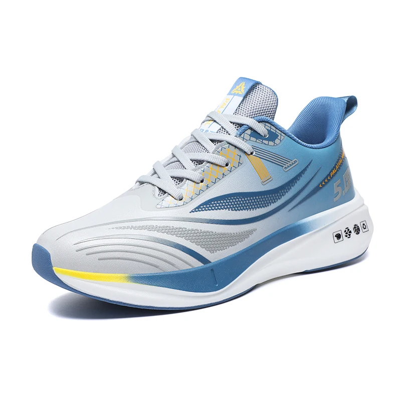 Running Shoes for Men, Shock-Absorbing Ultra-Light Sports Shoes, Autumn Men's Shoes, Student and Youth Carbon Plate Running Shoe