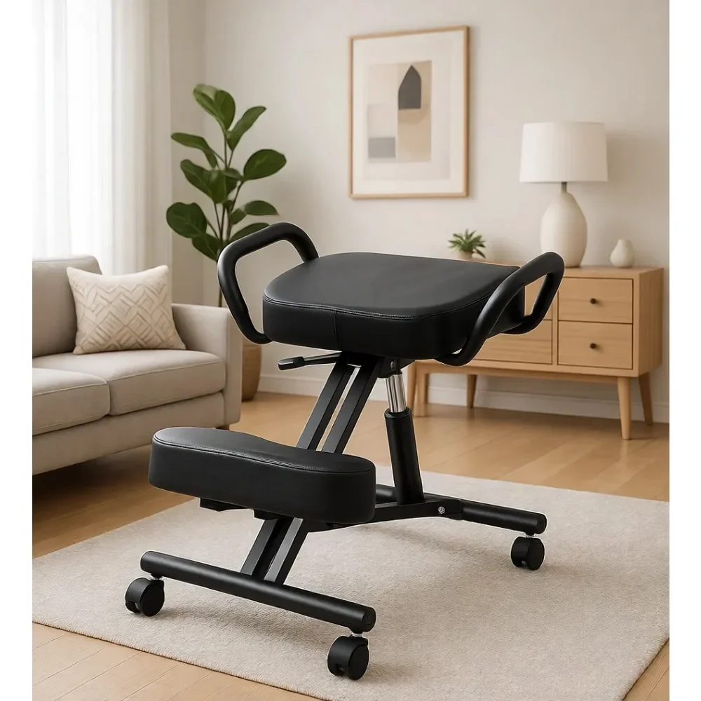 Ergonomic Kneeling Chair for Posture Correction at Home and Office