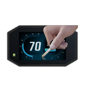 Scratch Custch Screen Dashboard -Schutz Motorrad, Filminstrument für Royal Enfield Scam 411 2022, Super Meteor 650 2023 8 Hauptverkäufe Royal Enfield Carenage - №7