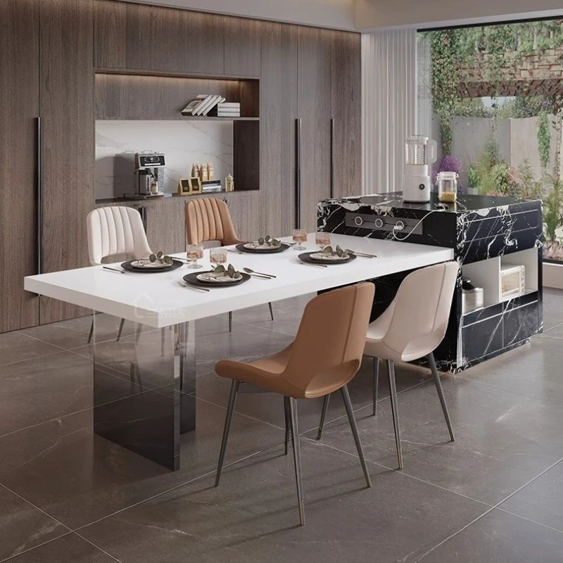 

French Acrylic Island Tea Table Integrated Home Mobile Custom Restaurant Suspension Center Guide Platform