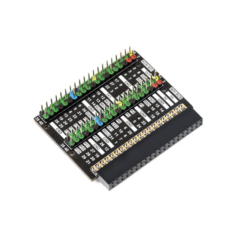 Adaptateur Waveshare pour Raspberry Pi 400 GPIO, 6 000, 2x40 broches, conçu pour Raspberry Pi 400