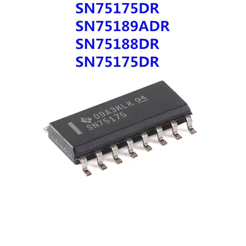 5Pcs New Original SN75468DR SN75468 SN75175DR SN75175 SOIC-16 SN75189ADR SN75189A SN75188DR SN75188 SOIC-14