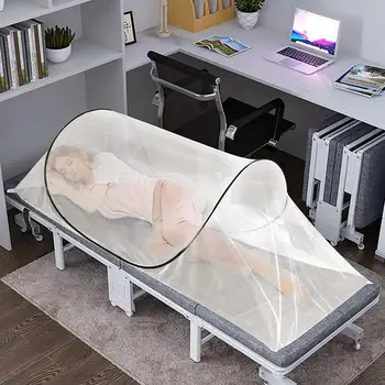 Pop-Up Mosquito Net Zipper Tent Travel Mosquito Net Portable Outdoor Camping Mosquito Net for Baby Adults Trip