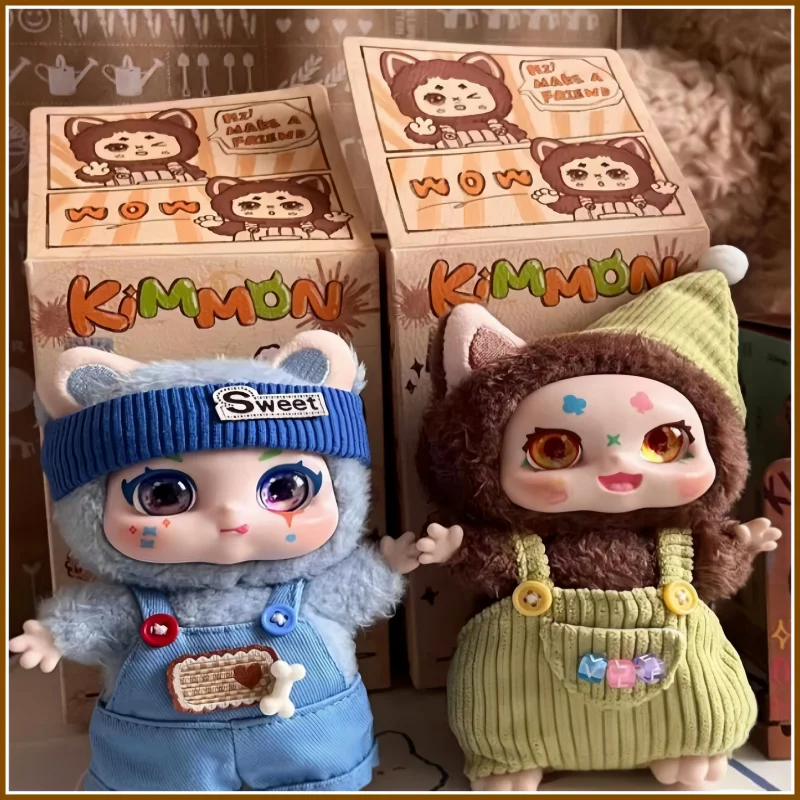 

New Genuine Kimmon Mimon I'M Mimon Series Blind Box Toy Kawaii Plush Doll Backpack Pendant Mystery Box Cute Surprise Gifts Toys