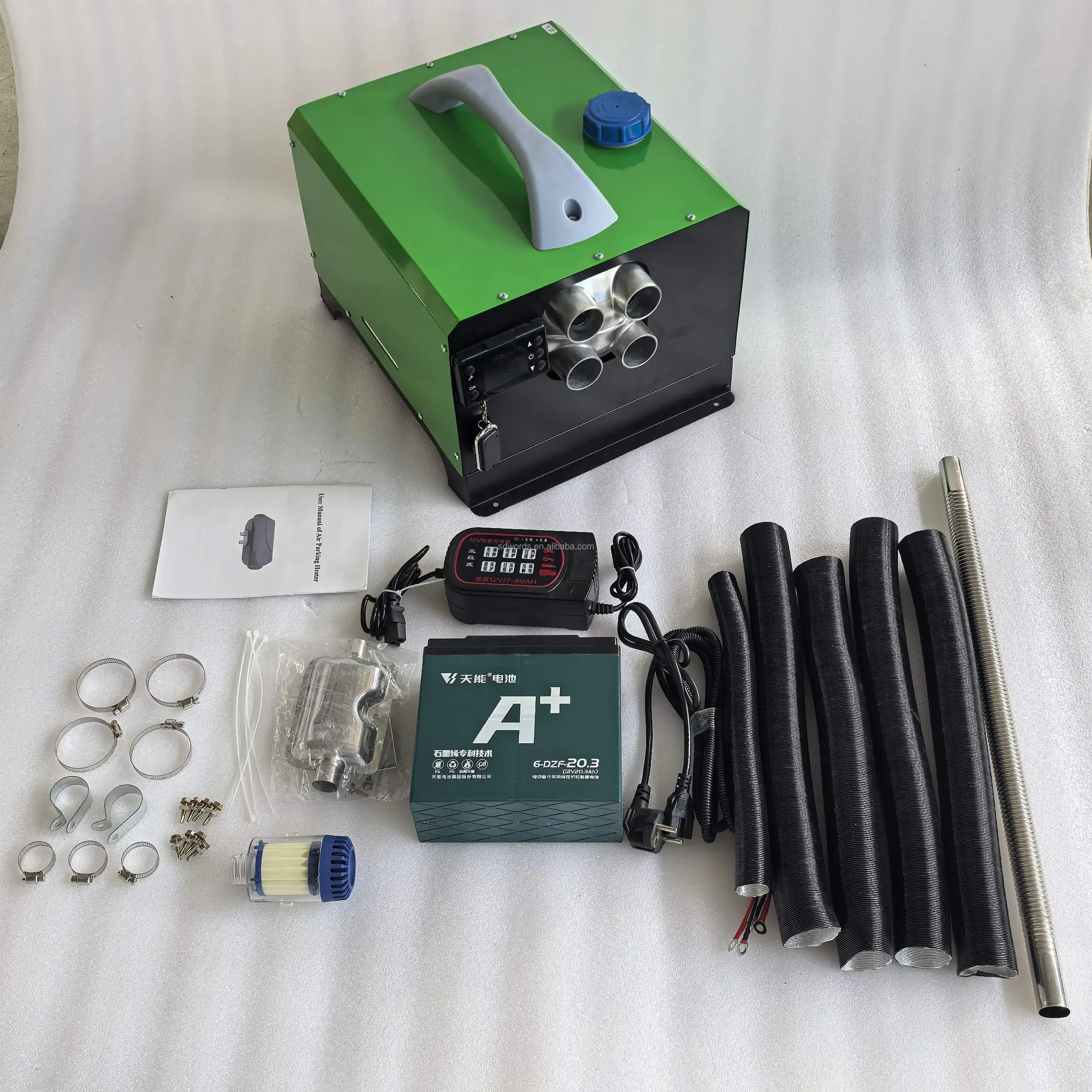 

Popular Hot sell Topleader Parking Heater 12V24V diesel Heating Built-in Battery Portable 5KW 8KW