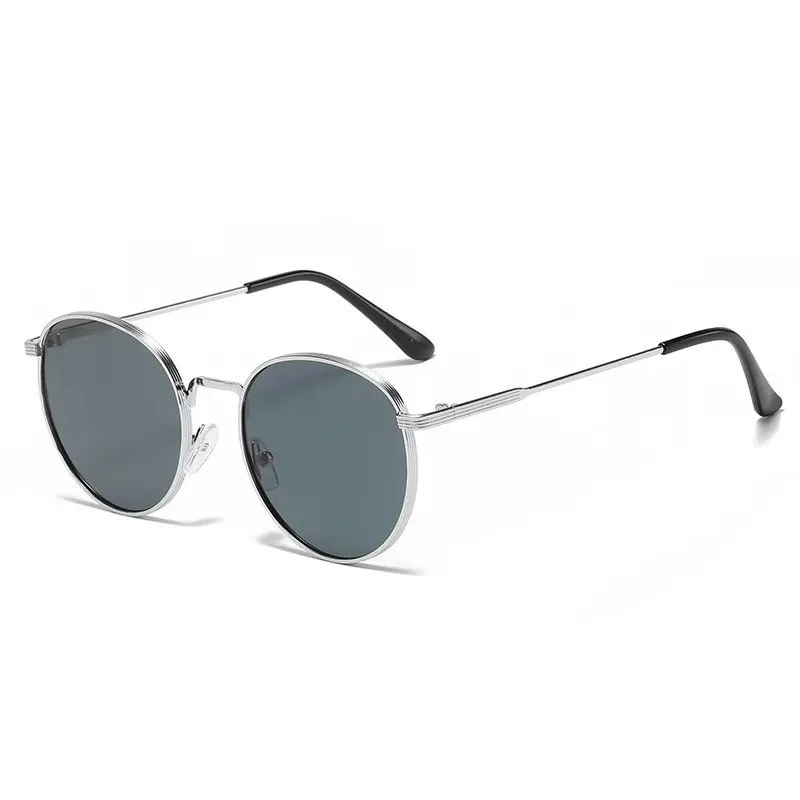 

Vintage Round Metal Sunglasses Women New Fashion Retro Sun Glasses Female Brand Designer Ins Trendy Eyewear Male UV400