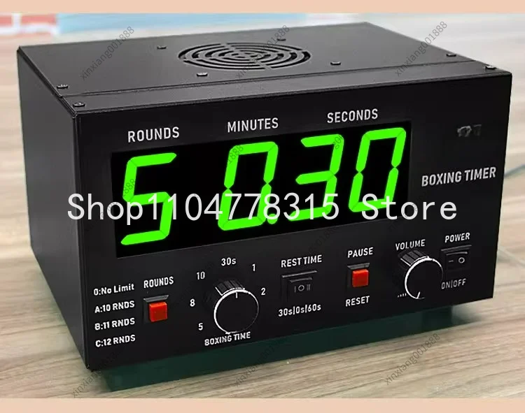 For Boxing Timer for Gym MMA Muay Thai Kickboxing Professional Training Interval Round Clock
