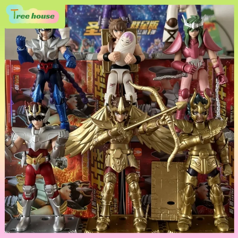 

Blokees Saint Seiya All-Stars Edition Series 3 Confirmed Character Model Athena Action Figure Collectible Model Kit