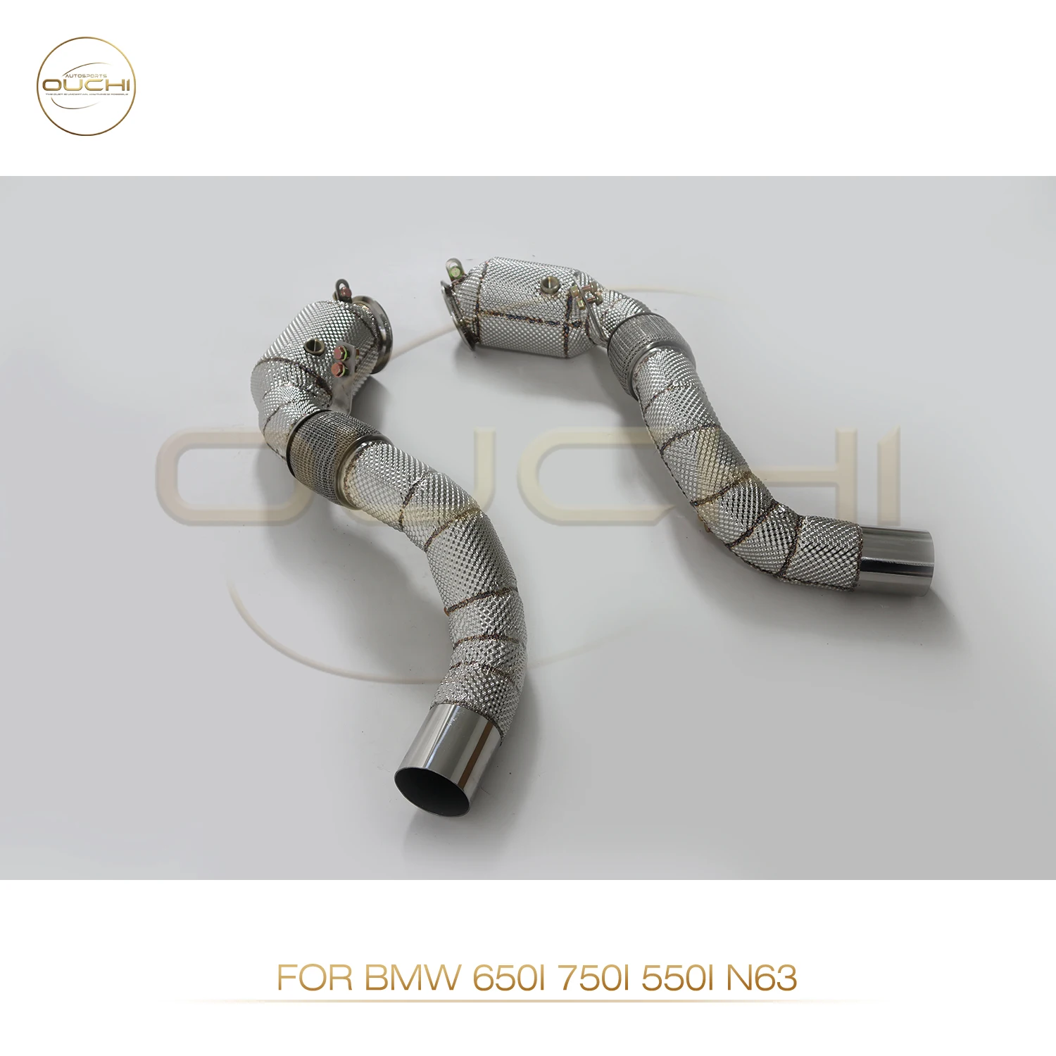 

OUCHI Catalyzed Exhaust Downpipe For BMW 6 Series 650i N63 4.4T With Catalytic Auto Performance Parts Pipes Exhaust System