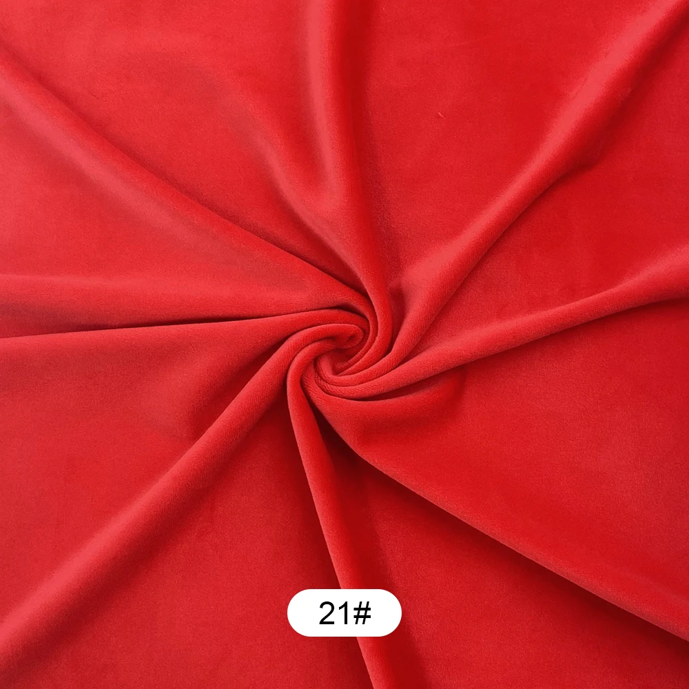 40 Farben 50x50cm Stretch Mochi Glatter Minky Stoff Hopen 95 % Polyester 5 % Spandex Stretch 4-seitiger Plüschstoff für DIY-Nähspielzeug