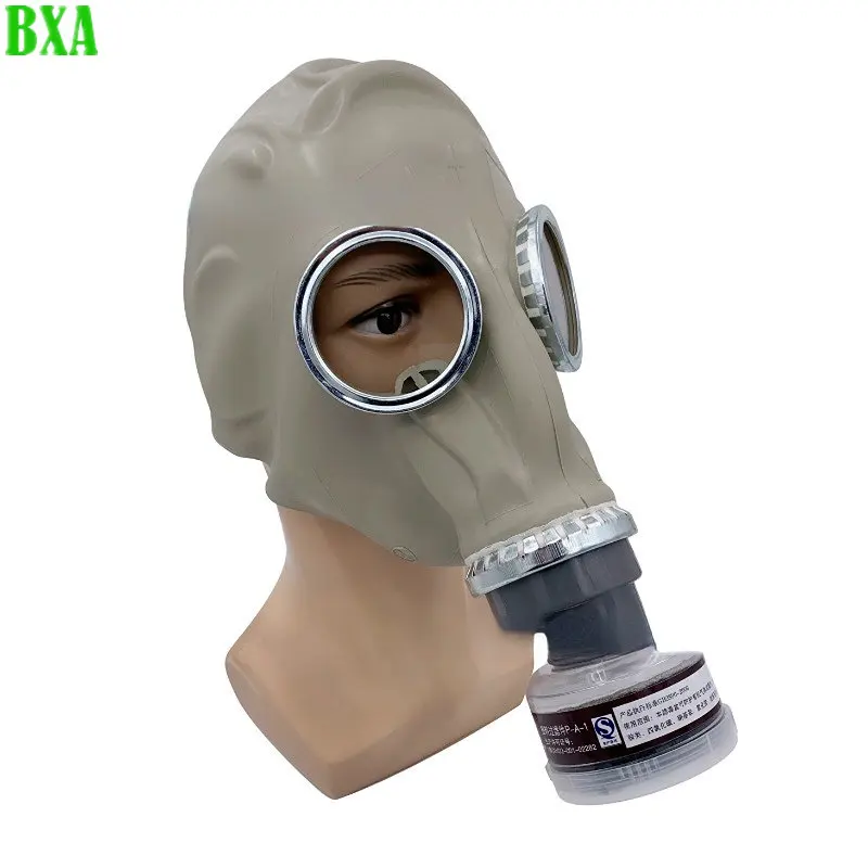 New 59 Type Gas Full Mask Respirator Painting Industrial Spray Pesticide Natural Material Rubber Chemical Prevention Organic Gas