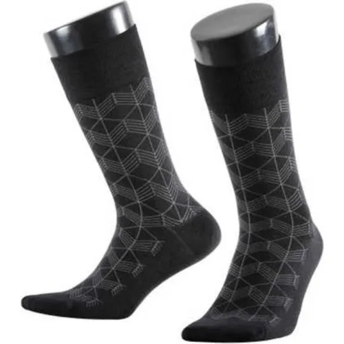 High Men 'S Socks Bamboo Group Socket Socks 12 Double-14047