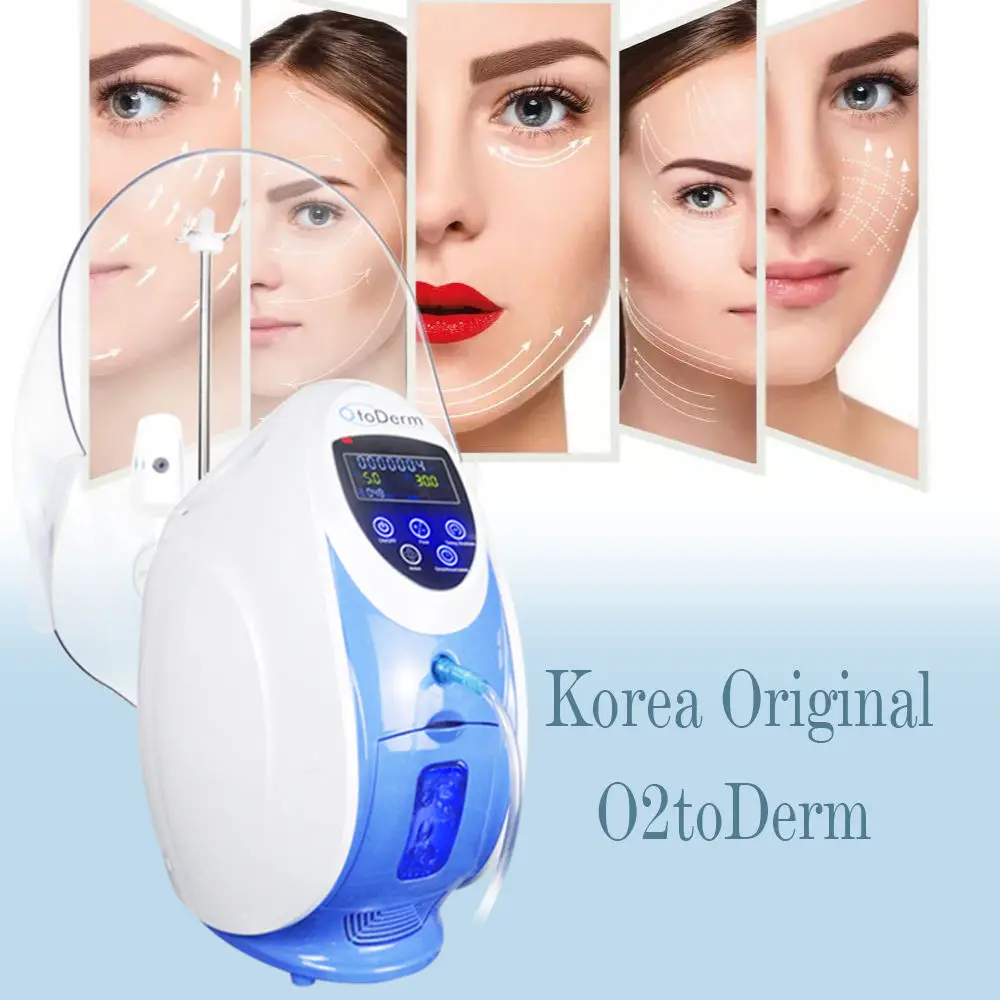 O2toderm Facial Pure Oxygen therapy Water Spray Skin Care Anti-aging Skin Rejuvenation Beauty Facial Machine With O2toderm Dome