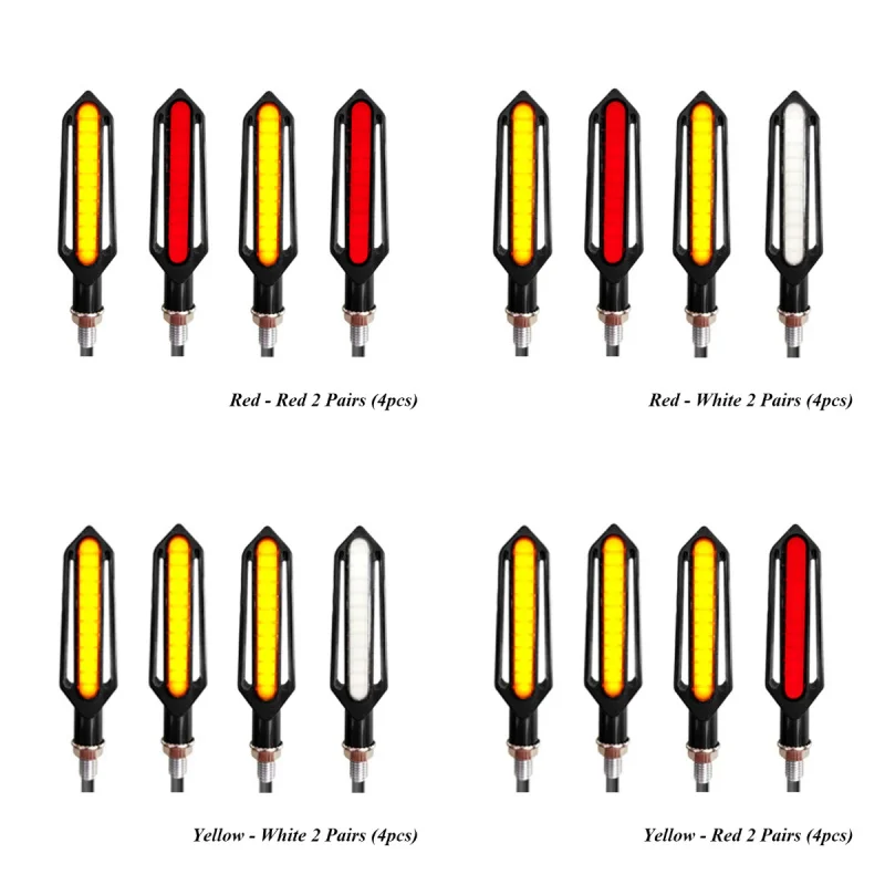 E-mark LED Motorcycle Turn Signal light Universal Indicators 12V Blinkers Lamp for KTM DUKE 125 1290 Super Duke R Ducati Monster