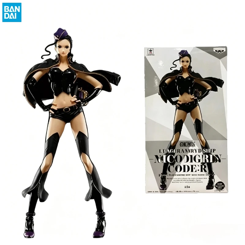 

В НАЛИЧИИ: Оригинальная фигурка Banpresto Flag Diamond Ship One Piece Nico Robin Code:B, 24 см, коллекционная модель из ПВХ, игрушка, подарок.