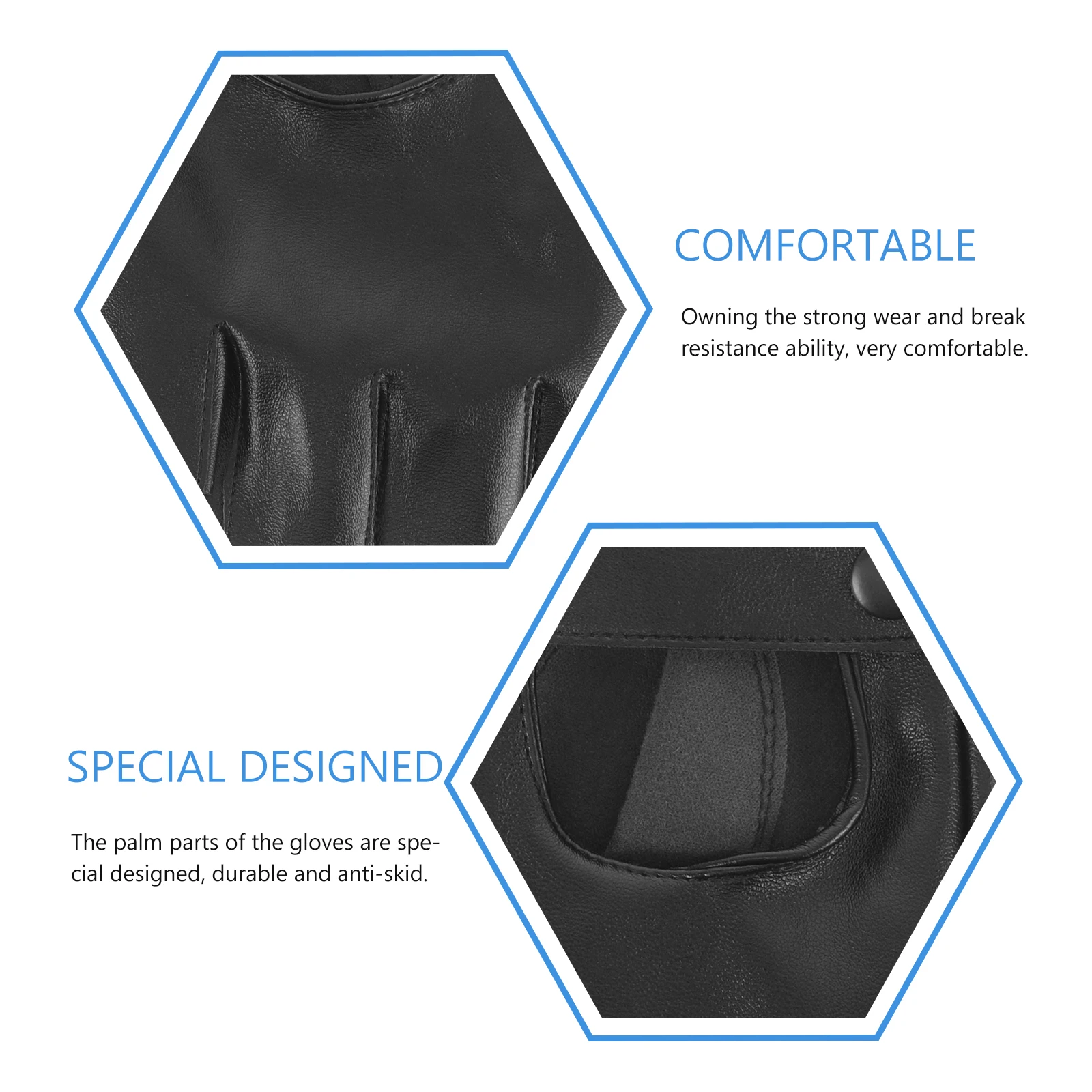 

1Pair Half Finger Gloves for Cycling Men Women Uv Protection Breathable Anti-Slip Sport Riding Fitness Fishing Outdoor Accessory