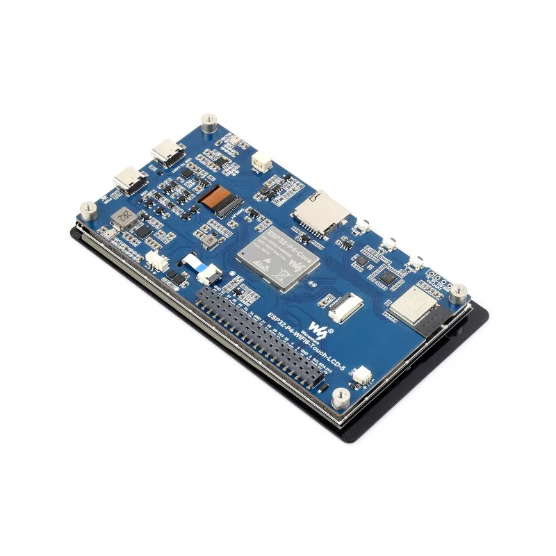 Waveshare ESP32-P4-WIFI6-Touch-LCD-5,5inch Development Board,720×1280 Resolution,5-Point Touch,Onboard Audio Codec Chip,Supports