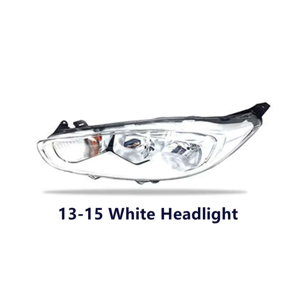 Headlight Assembly for Ford Fiesta 2009-2015 LED Headlamp Low and High Beam Turn Signal Car Accessories ходовые огни для авто