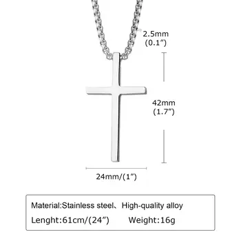 10 best sales Pendentif croix pour homme - №1