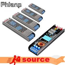 Super Thin AC DC Transformers 220V To 12V 24V Switching Power Supply 12V 24 V Volt 60W 100W 200W 300W 400W For Home lighting