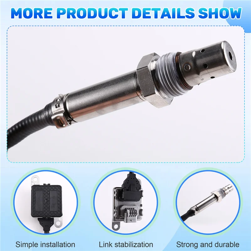 Für Ford Transit 2,0 Diesel Van 2016-2024 Auto Nox Sensor Stickstoff Sauerstoff Sensor Teilenummer KK31-5L248-BA KK315L248BA