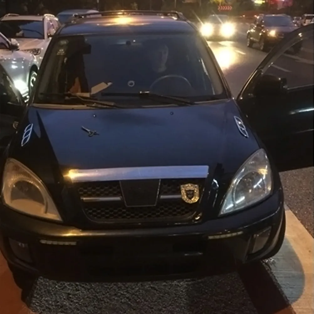 

1Pair Car Hood Vent Stickers ABS Waterproof Car Side Vent Cover Bonnet Air Intake Outlet Decal Vehicle Flow Exterior Decor