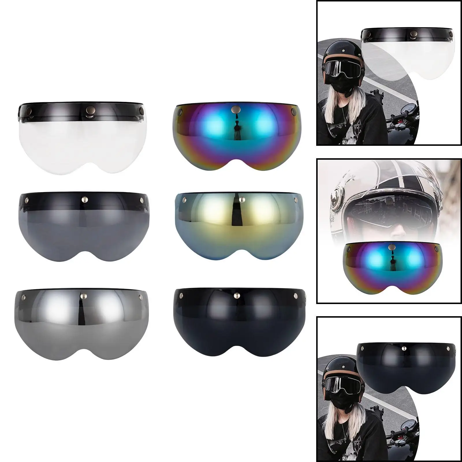 

Аксессуары для козырька мотоциклетного шлема, сменный защитный простой монтаж, откидной козырек для ветрового шлема