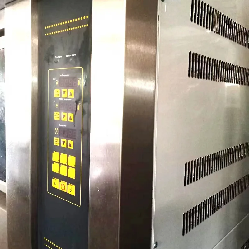 Intelligent Industrial Gas Oven 3 Deck 6 Tray for Bread Food Shop Baking Equipment with Motor Core Custom