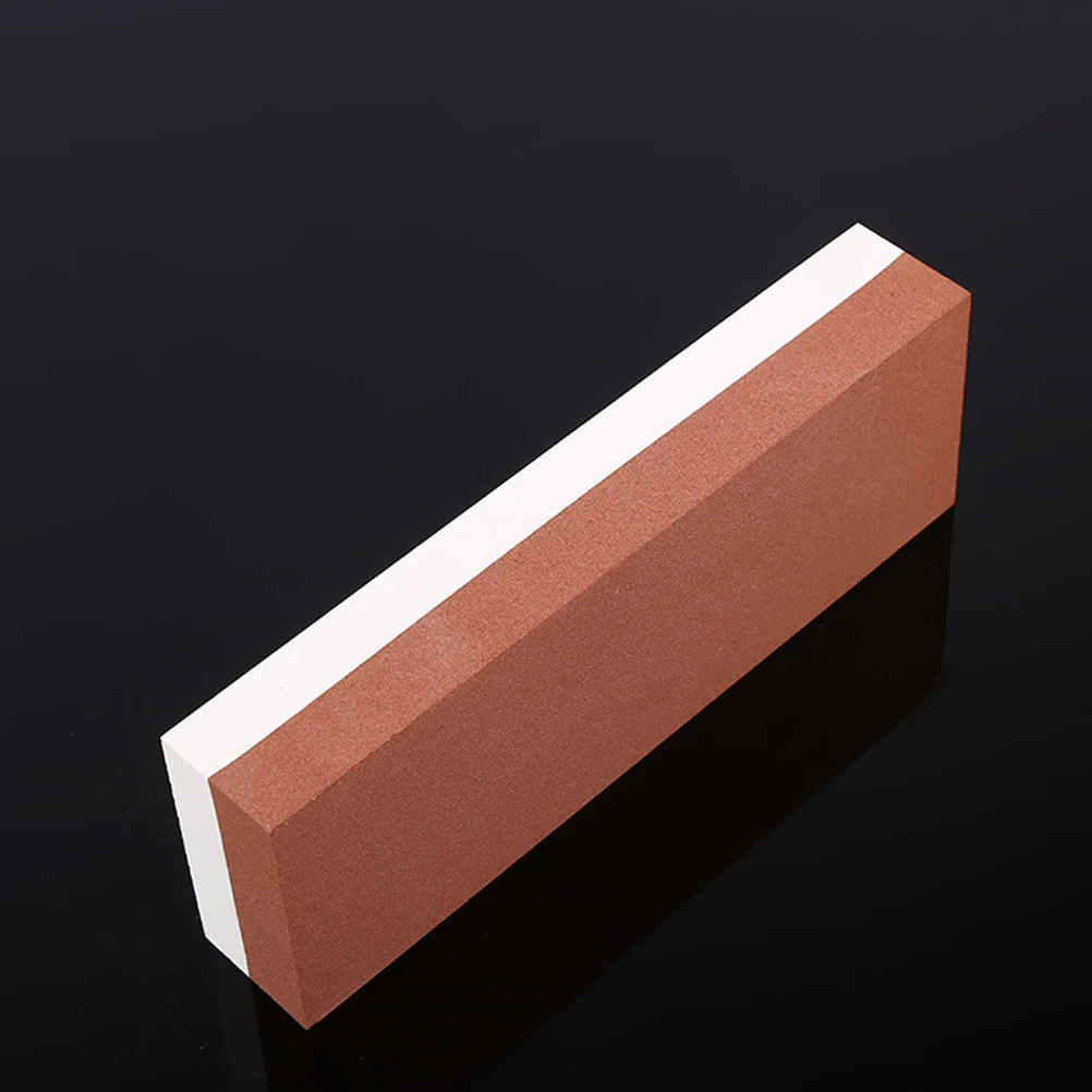 

White Corundum Knife Sharpener Stone Whetstone Kitchen Home Grindstone Double Sided Sharpening Tool For Scissors Chopper