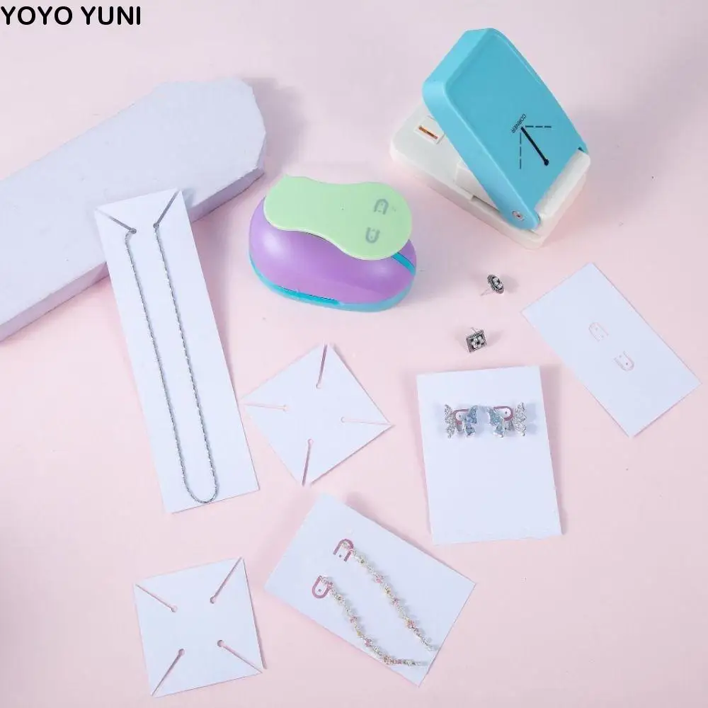 كبيرة الحجم مجوهرات بطاقة الناخس توفير العمالة قلادة مجوهرات عرض بطاقة لكمة سوار ثقب النقش #1