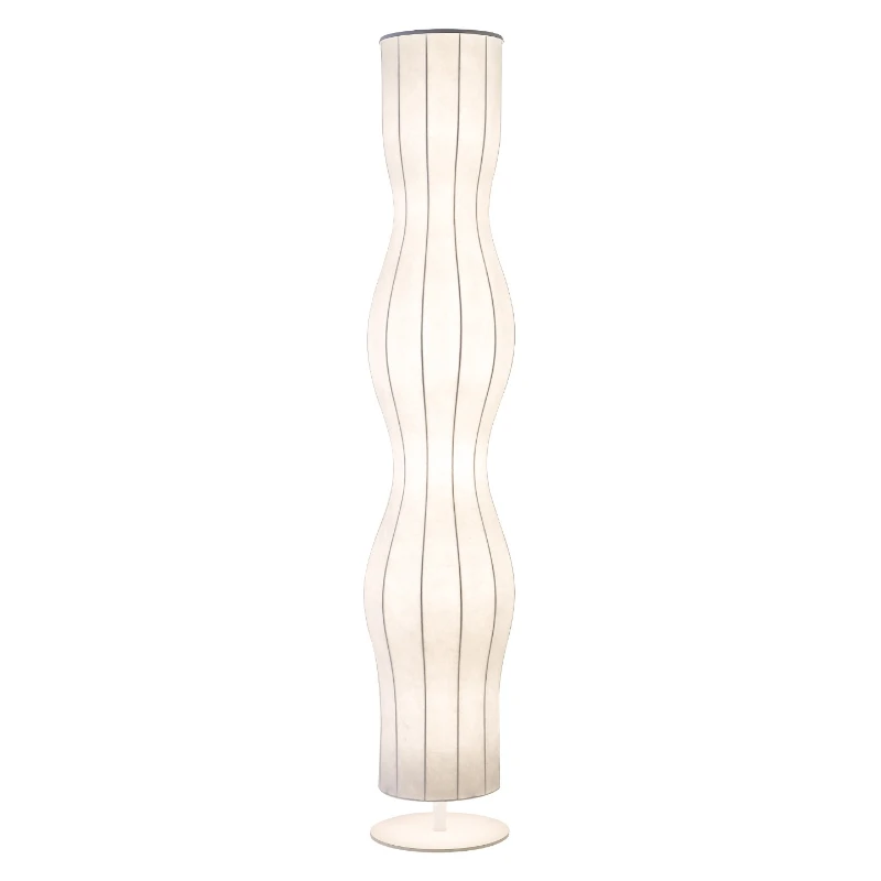 

Decorative ambient light luxury cream style bedroom vertical table lamp