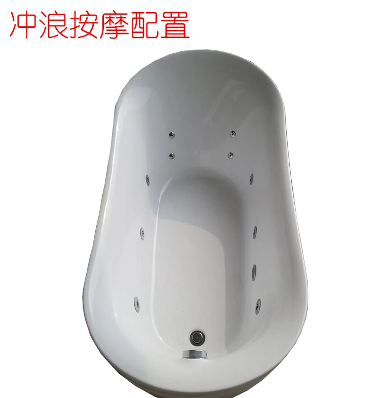 Shuihui Prince manufacturer direct sales elliptical bathtub surfing massage heating constant temperature