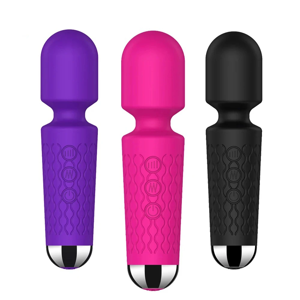 Vibrador AV Potente de 20 Velocidades, Varita Mágica, Estimulador Anal y de Clítoris, Juguetes Sexuales para Mujeres, Masajeador de Punto G, Producto Sexual Femenino para Adultos