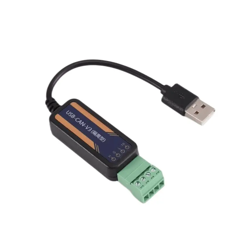 IALJ-Industrial Grade Isolated USB To CAN Converter Transparent Transmission Module Modbus Protocol CAN Analyzer Motor Driver