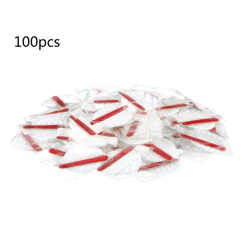 100Pcs/set Hotel Vanities Kits Travel Friendly Hotel Care Set Cotton Swabs