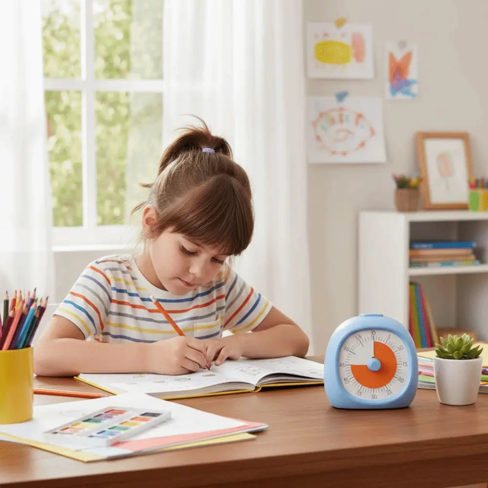 Time Management Visual Timer 60 Minutes Timer Reminder Kitchen Countdown Reminder Self-discipline Electronic Children's Timer