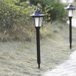 Solar Outdoor Lights Pathway, Outdoor Waterproof LED Landscape Lighting Solar Walkway Lights for Landscape/Patio/Lawn/Yard/Drive