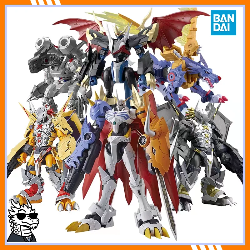 

Original In Stock BANDAI Figure-rise Standard Anime Digimon Omegamon Garurumon Angemon Alphamon War Greymon Figure Action Model