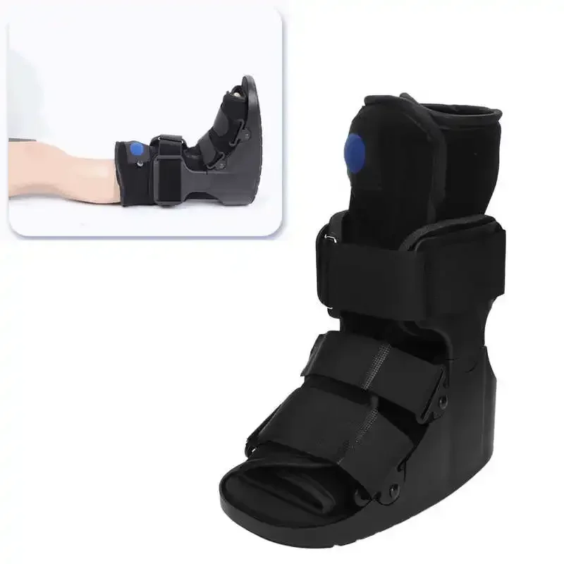 Full Orthopedic Protection Recovery Light Anti Skid Sprained Ankle Walker Shoes with Gasbag Air Walking Boot Foot Brace
