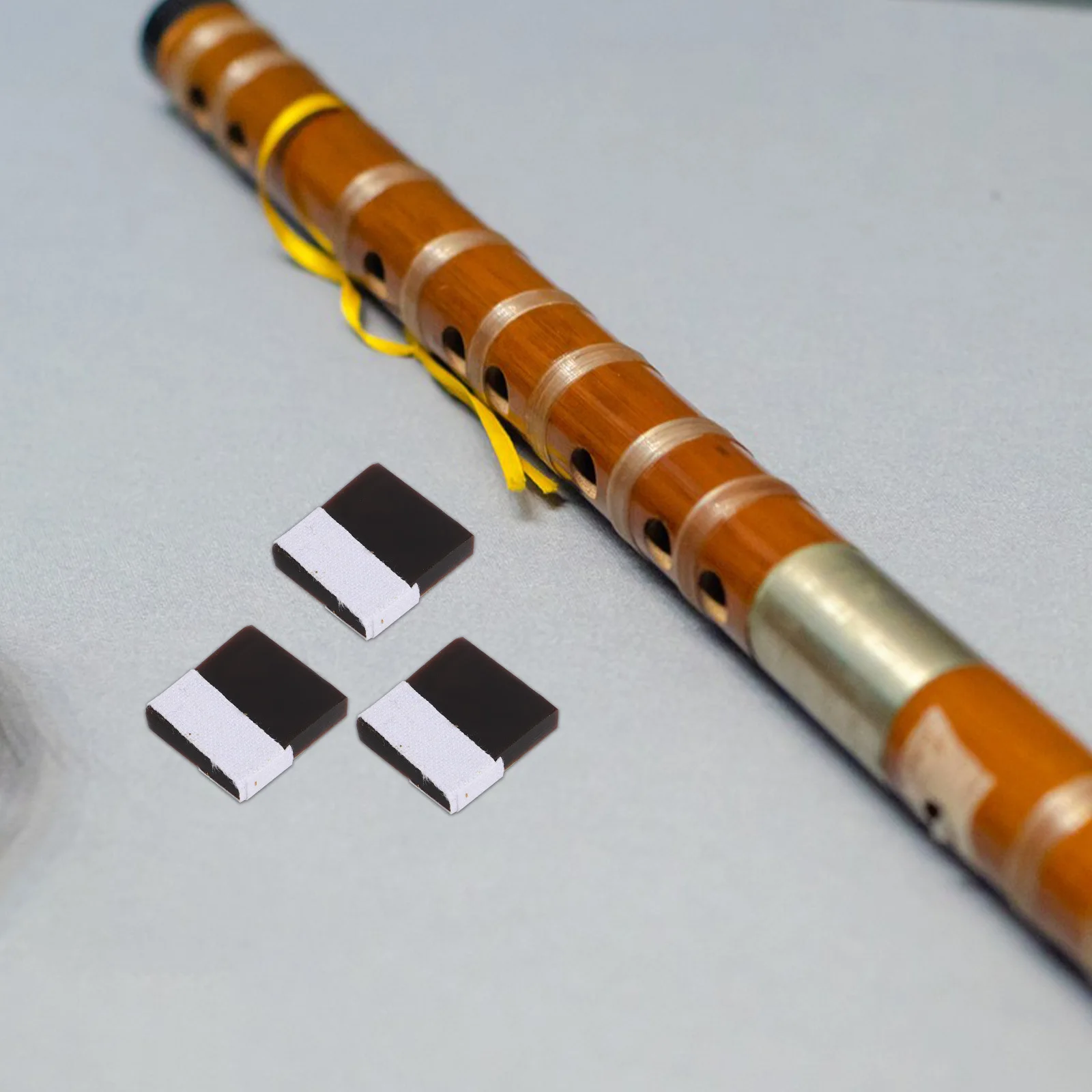 

10Pcs Solid Bamboo Flute Glue Membrane Strong Adhesion Durable Performance Musical Instrument Parts Accessory Head