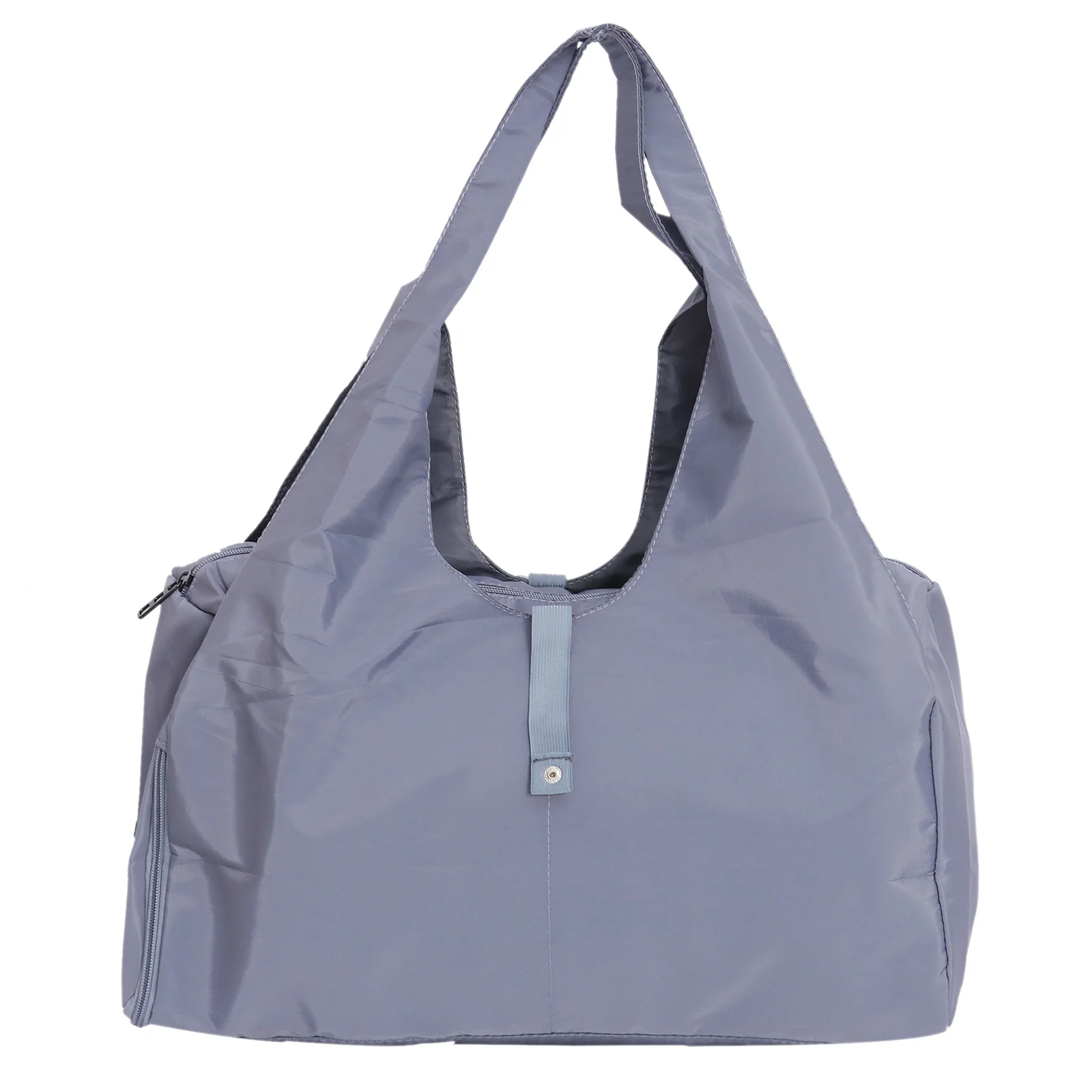 Blue Waterproof Travel Gym Bag Large Capacity Shoulder Handbag with Shoes Compartment Wet Dry Separation Fitness Yoga Sports