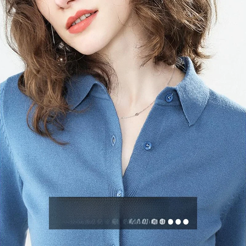 

Autumn New Arrival Camere Knitted irt Loose ort Thin Open Cardigan Lazy Sle Women's Outerwear Korean Sle