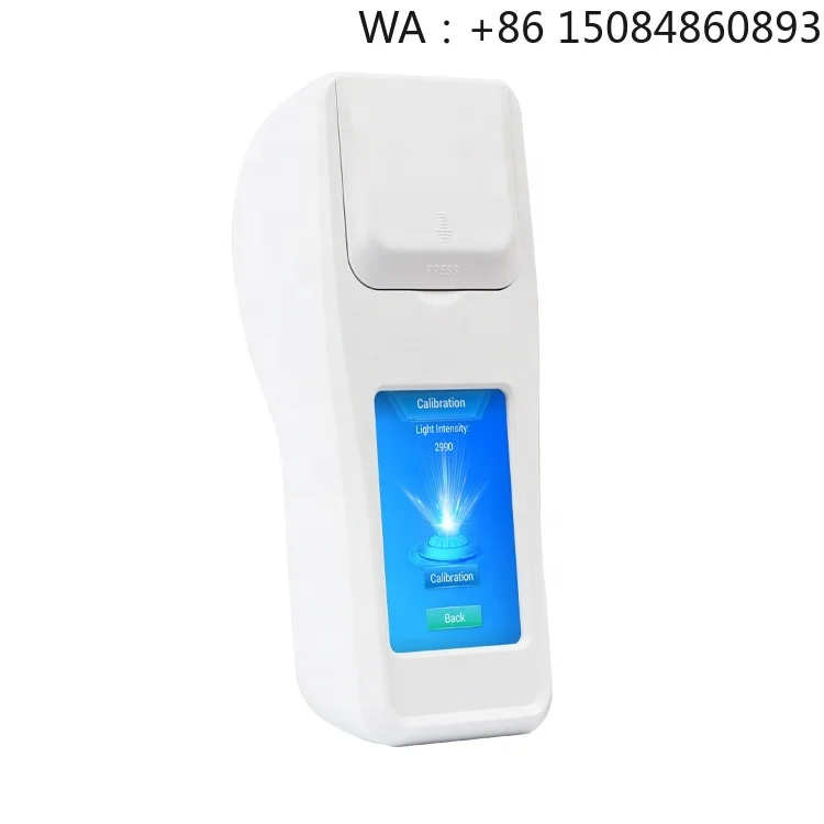 White Handheld Chlorine/alkali/pH/cyanuric Acid Five Parameter Swimming Pool Water Quality Detector