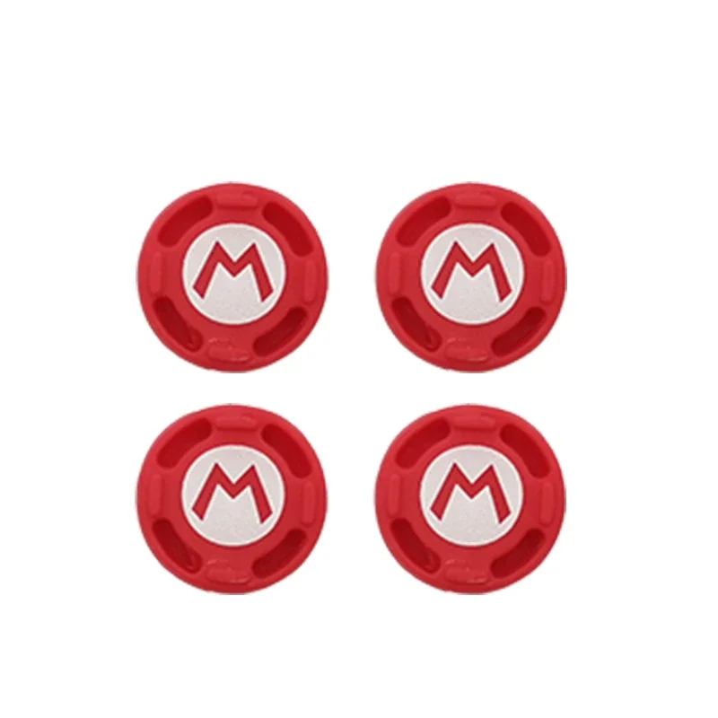 Super Mario Bros Switch Thumb Stick Grip Cap Cover per Nintendo Switch Oled NS Joy-con Buttons Case Mushroom Joycon accessori