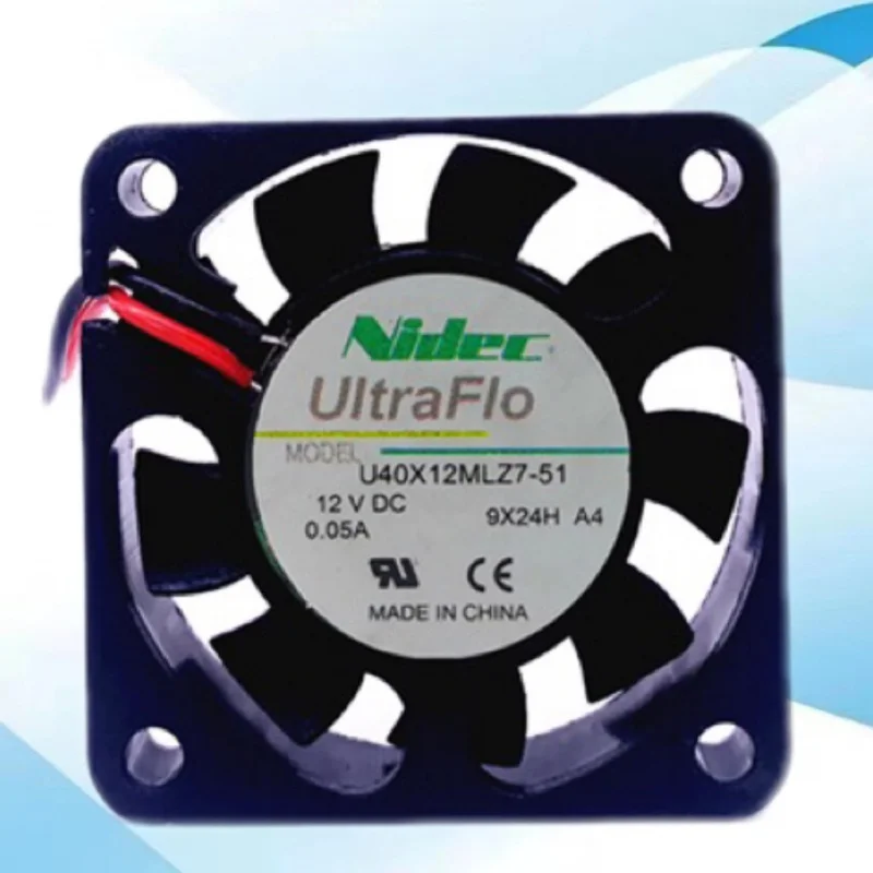 

U40x12mlz7-51 4010 12V 0.05a 4cm Ultra-Quiet Fan U40x12mlz7 51