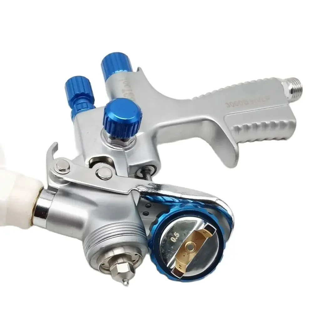 Imagem -03 - Mini Pistola de Pulverização com Adaptador 250cc Copo Plástico Airbrush Reparação Automóvel Novo 05 08 Milímetros