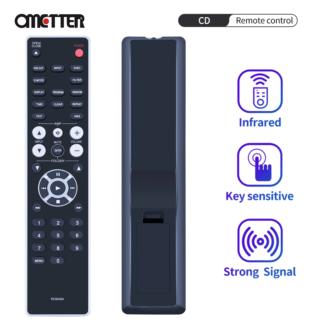 RC004SA For Marantz CD Amplifier Remote Control SR4003 CD5005 CD6006 CD6005 SR5004 SR1041 SR6004 SR5005 SR5003